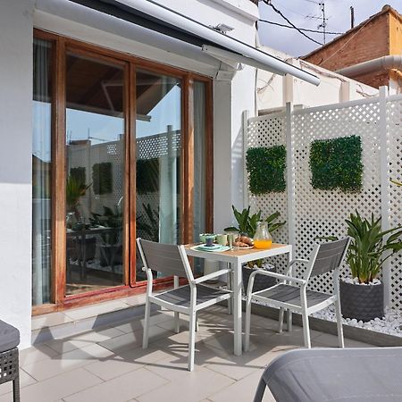 Ferienwohnung Sunny Cozy Penthouse With A Terrace At Plaza Del Carmen Valencia Exterior foto
