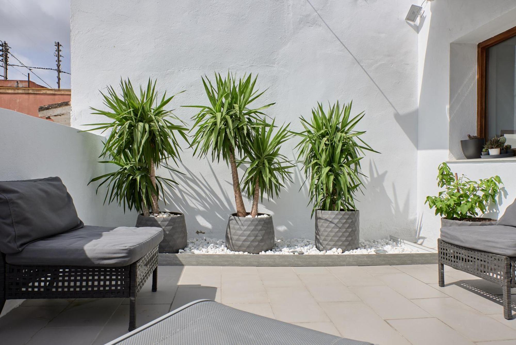Ferienwohnung Sunny Cozy Penthouse With A Terrace At Plaza Del Carmen Valencia Exterior foto